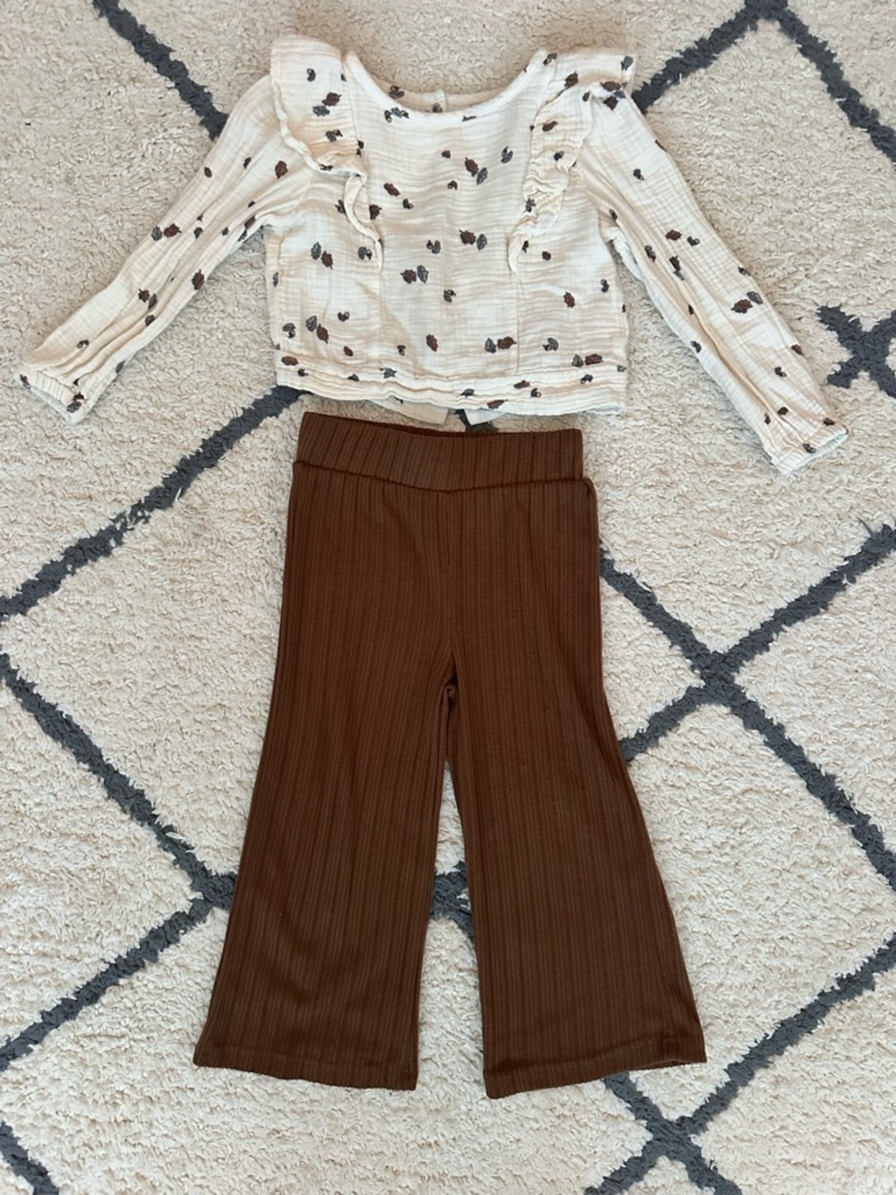 Girls' fall 2 piece set